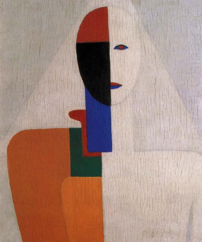 Half-length of Female, Kasimir Malevich